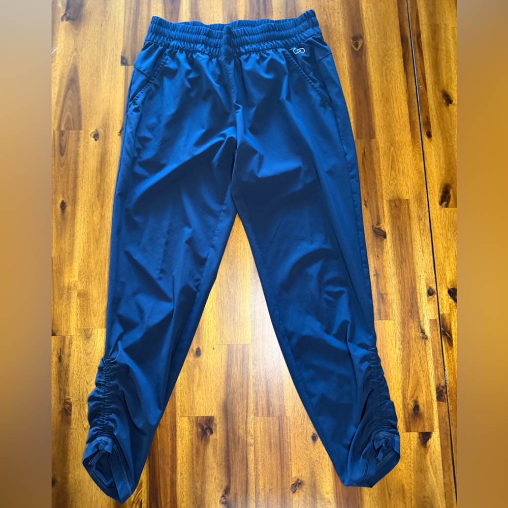 Calia Navy Blue Cropped Dance Pants Capris
